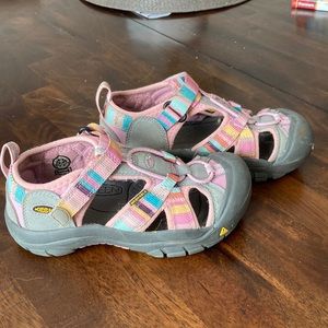 Keens. Great for hiking or water